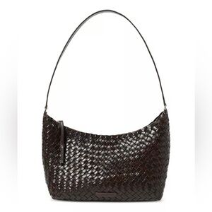 Loeffler Randall woven leather shoulder bag